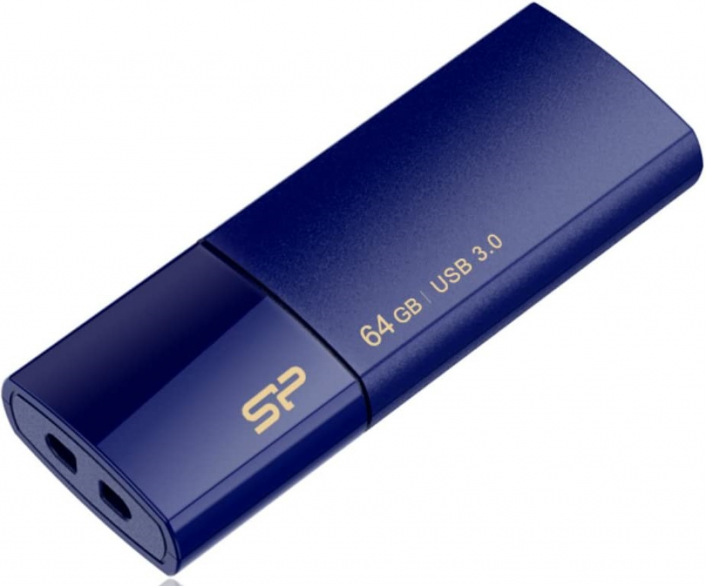 USB3.2 Silicon Power 64GB Blaze B05 SP064GBUF3B05V1D Deep Blue