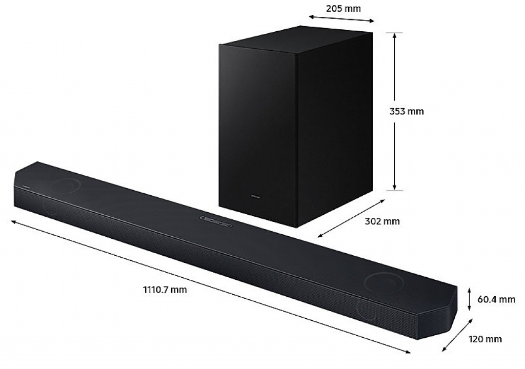Саундбар система Samsung HW-Q700D/EN