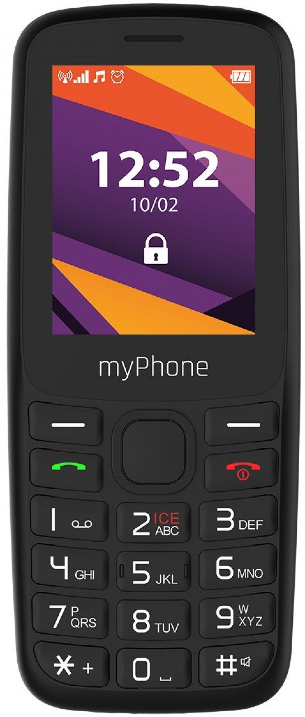 Мобилен телефон myPhone 6410 LTE Black